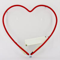 Neon Light ‘Heart’ Wall Sign