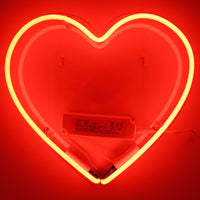 Neon Light ‘Heart’ Wall Sign