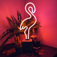 Neon 'Flamingo' Sign