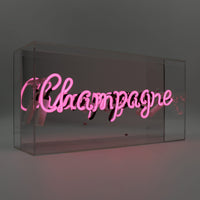 'Champagne' Glass Neon Sign