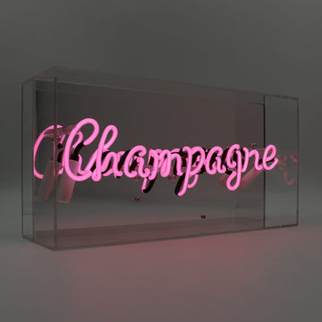 'Champagne' Glass Neon Sign