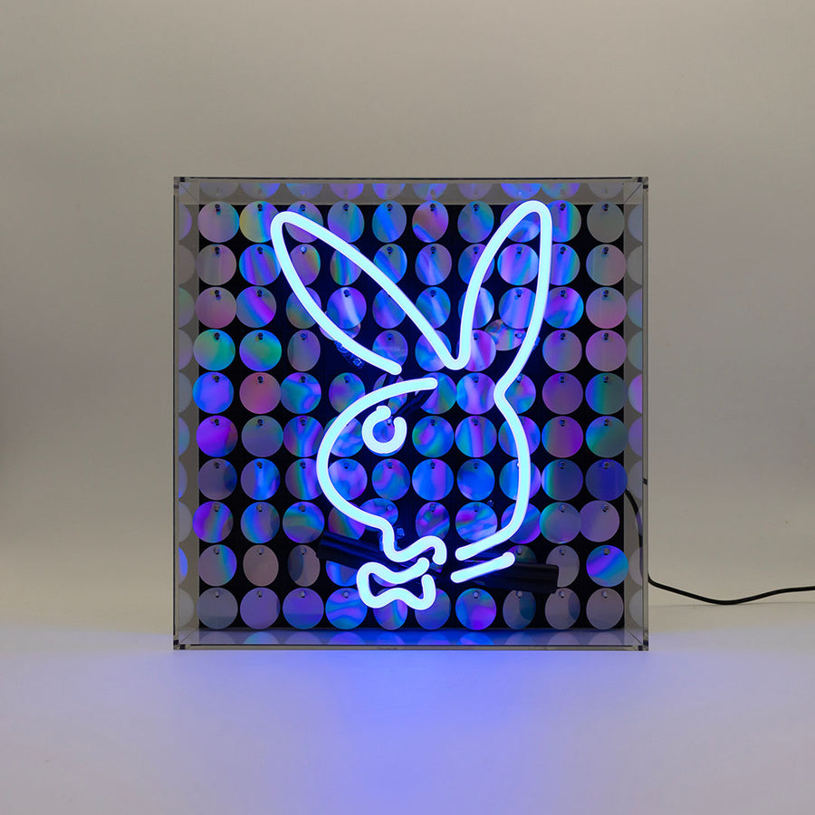 Playboy X Locomocean - B&W Playboy Bunny LED Wall Mountable Neon (Pre-Order)