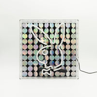 Playboy X Locomocean - Disco Bunny - Glass Neon Box Sign