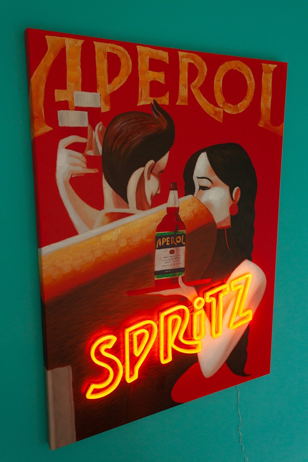 Wall Painting (LED Neon) - Spritz