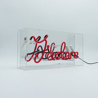 'J'adore' Acrylic Box Neon Light