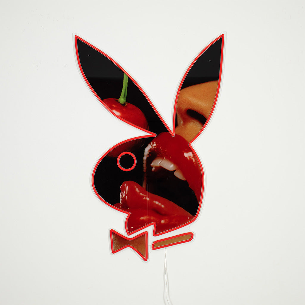 Playboy X Locomocean - Cherry Playboy Bunny LED Wall Mountable Neon