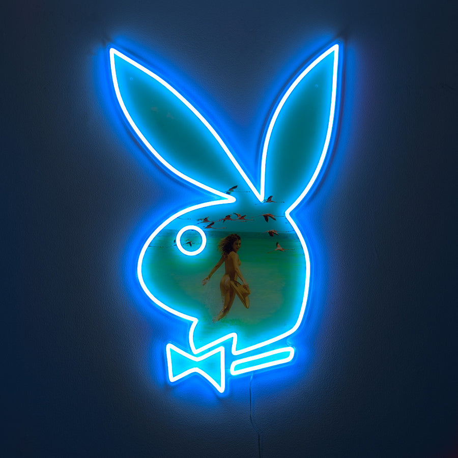 Playboy X Locomocean - Summer Playboy Bunny LED Wall Mountable Neon