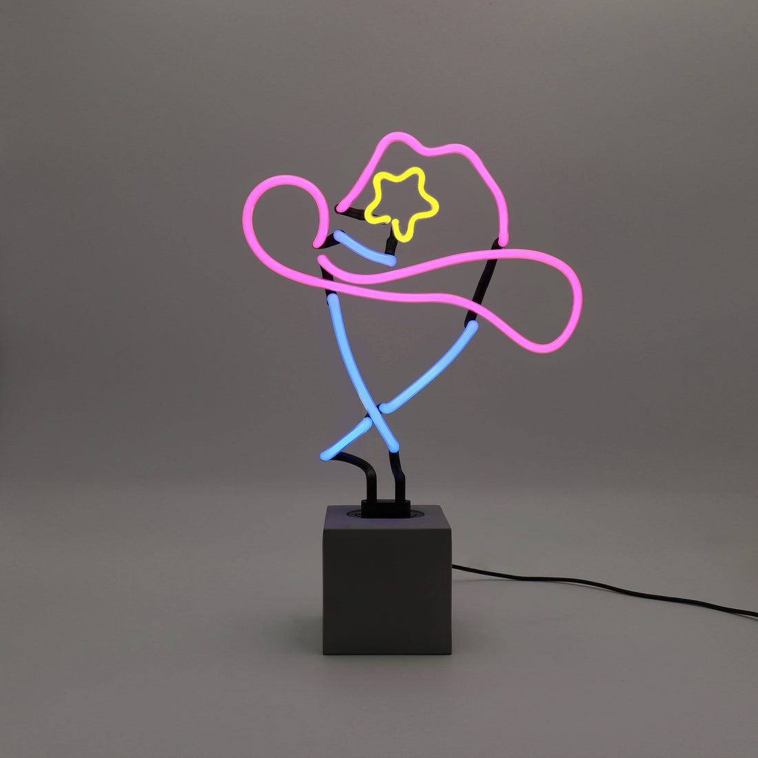 Neon 'Cowboy Hat' Sign