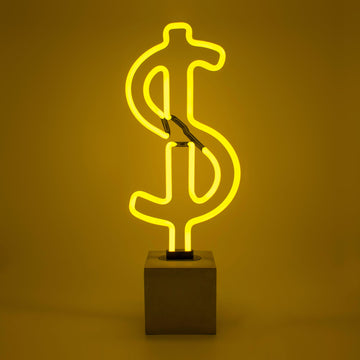 Neon 'Dollar' Sign (NEW)