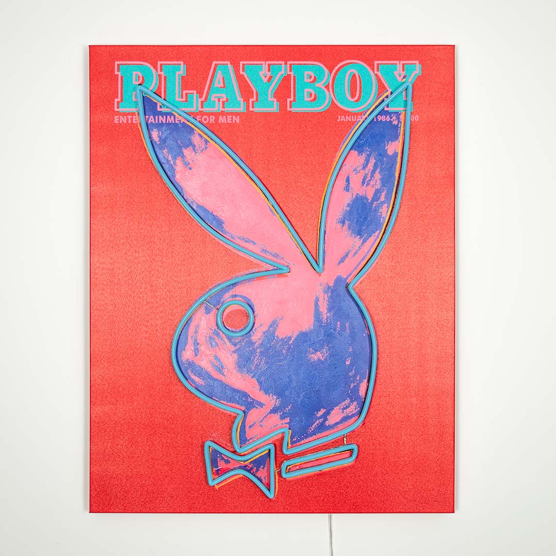 Playboy X Locomocean - Andy Warhol Cover (LED Neon)