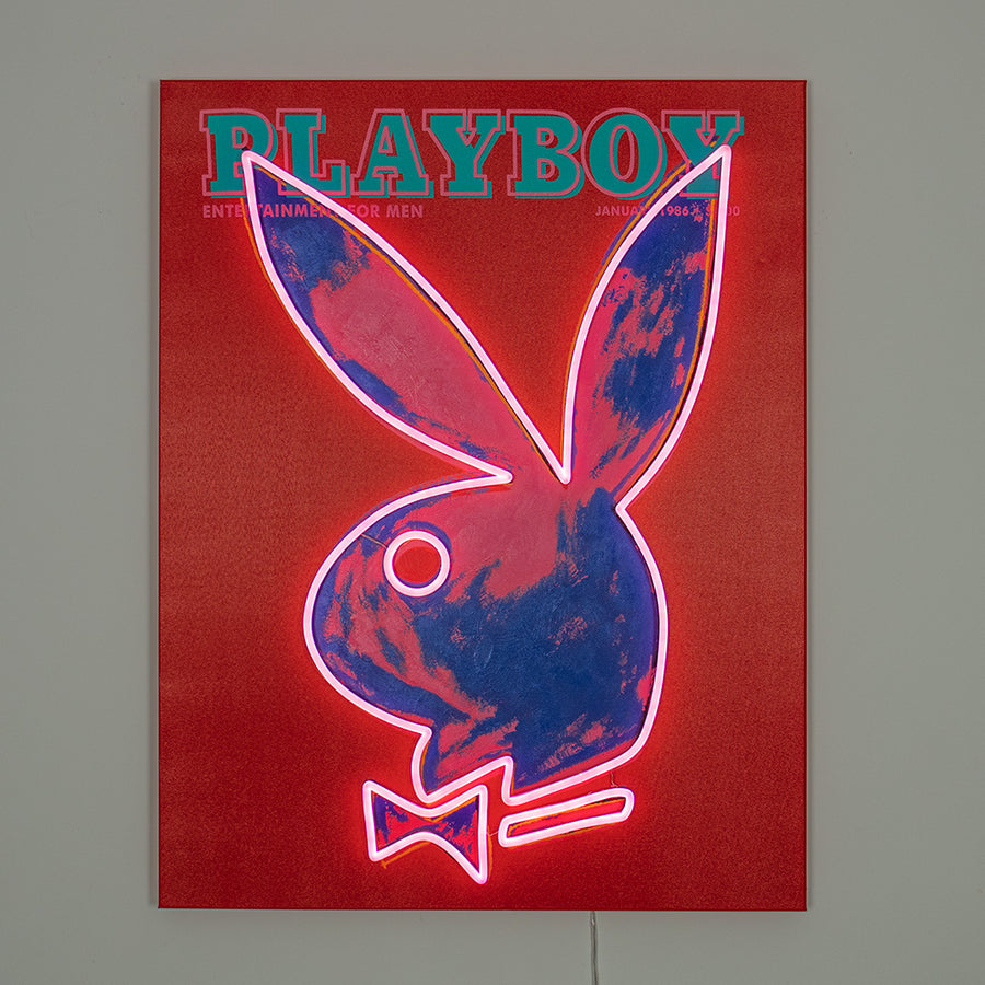 Playboy X Locomocean - Andy Warhol Cover (LED Neon)