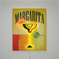 'Margarita' - Wall Painting (LED Neon)