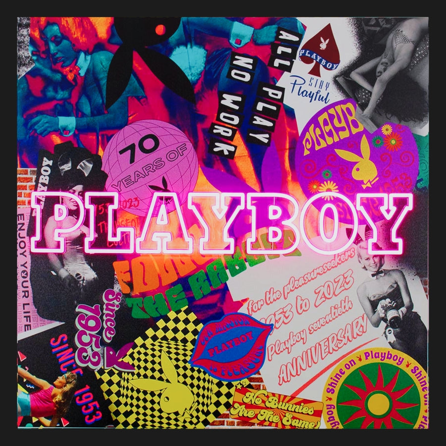 Playboy X Locomocean Collage Wall Art (LED Neon) (Pre-Order)