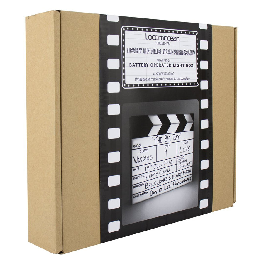 Film Clapperboard Lightbox