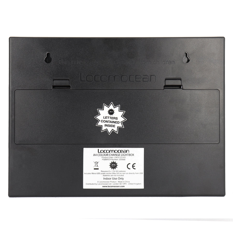 A4 Medium Black Lightbox
