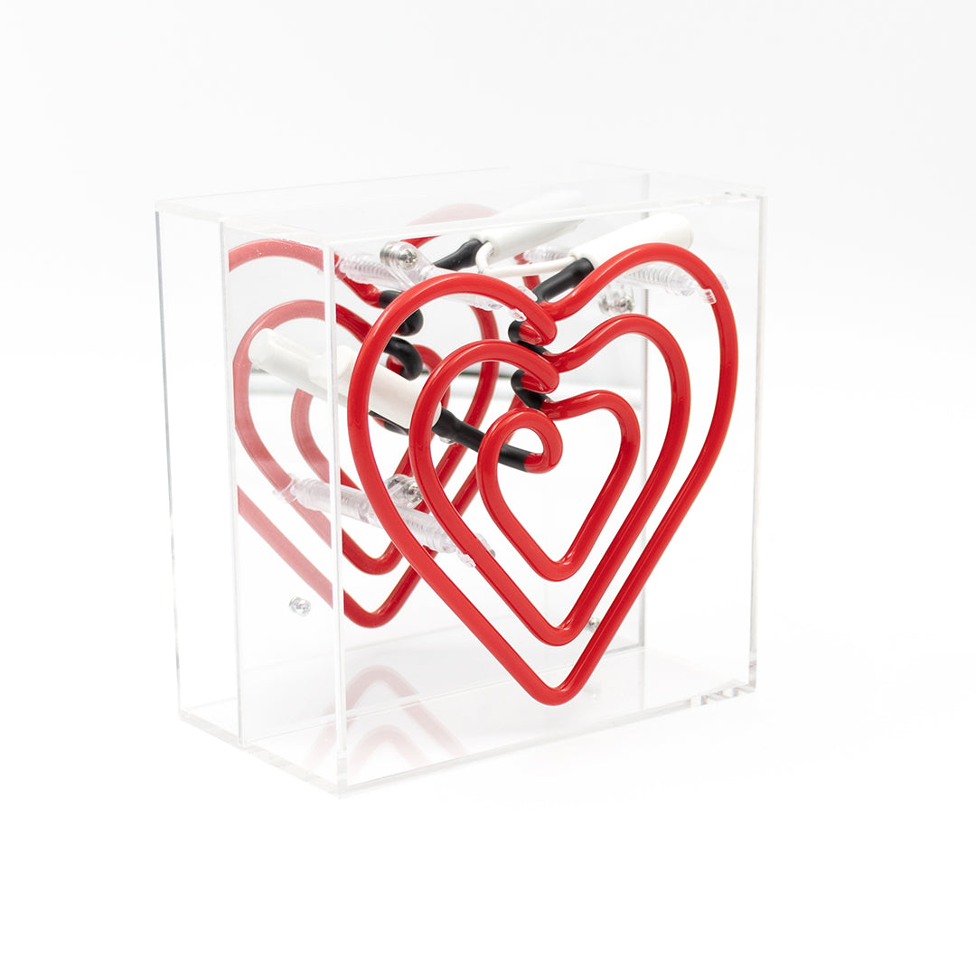 150 Ombre In Heart Shape Box - JLF Los Angeles