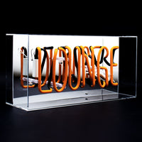 'Lounge' Acrylic Box Neon Light