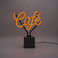 Neon 'Café' Sign