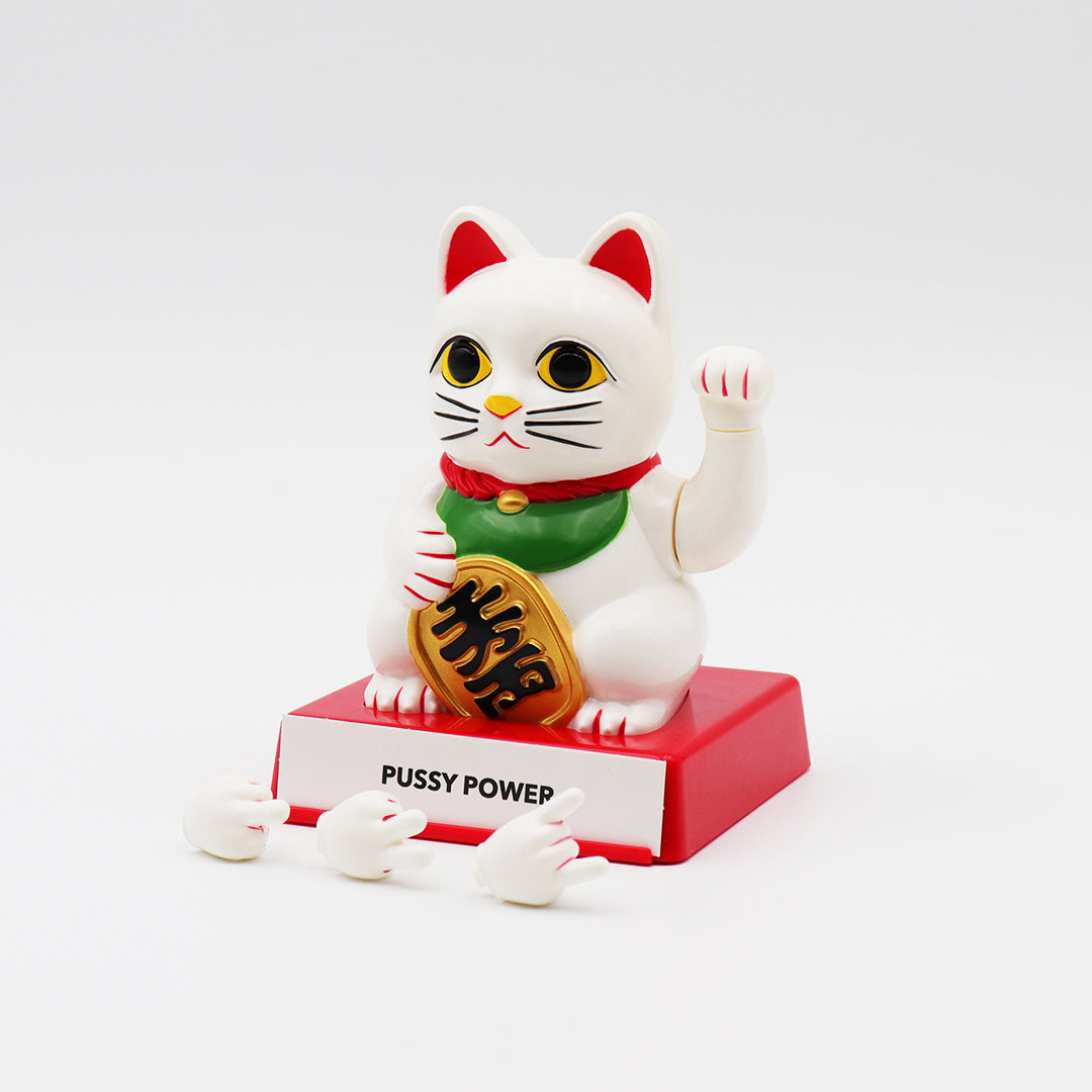 Cattitude - Lucky Cat with Interchangeable Hands