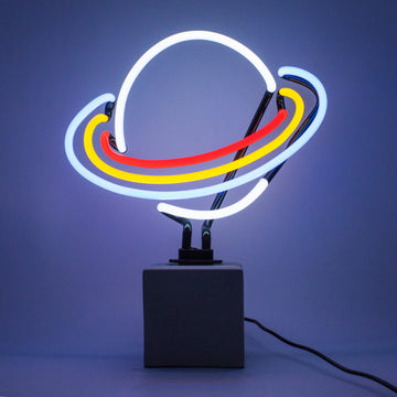 Neon 'Saturn' Sign