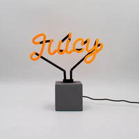 Neon 'Juicy' Sign