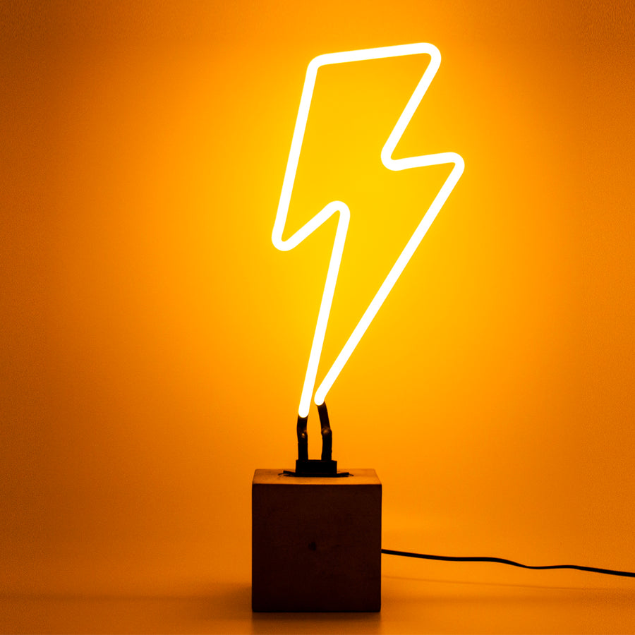 Replacement Glass (GLASS ONLY) - Neon 'Lightning' Sign