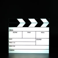 Mini Film Clapperboard Lightbox