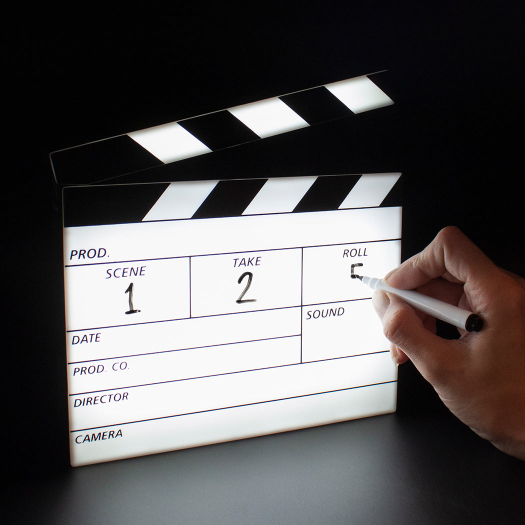 Mini Film Clapperboard Lightbox – Locomocean USA