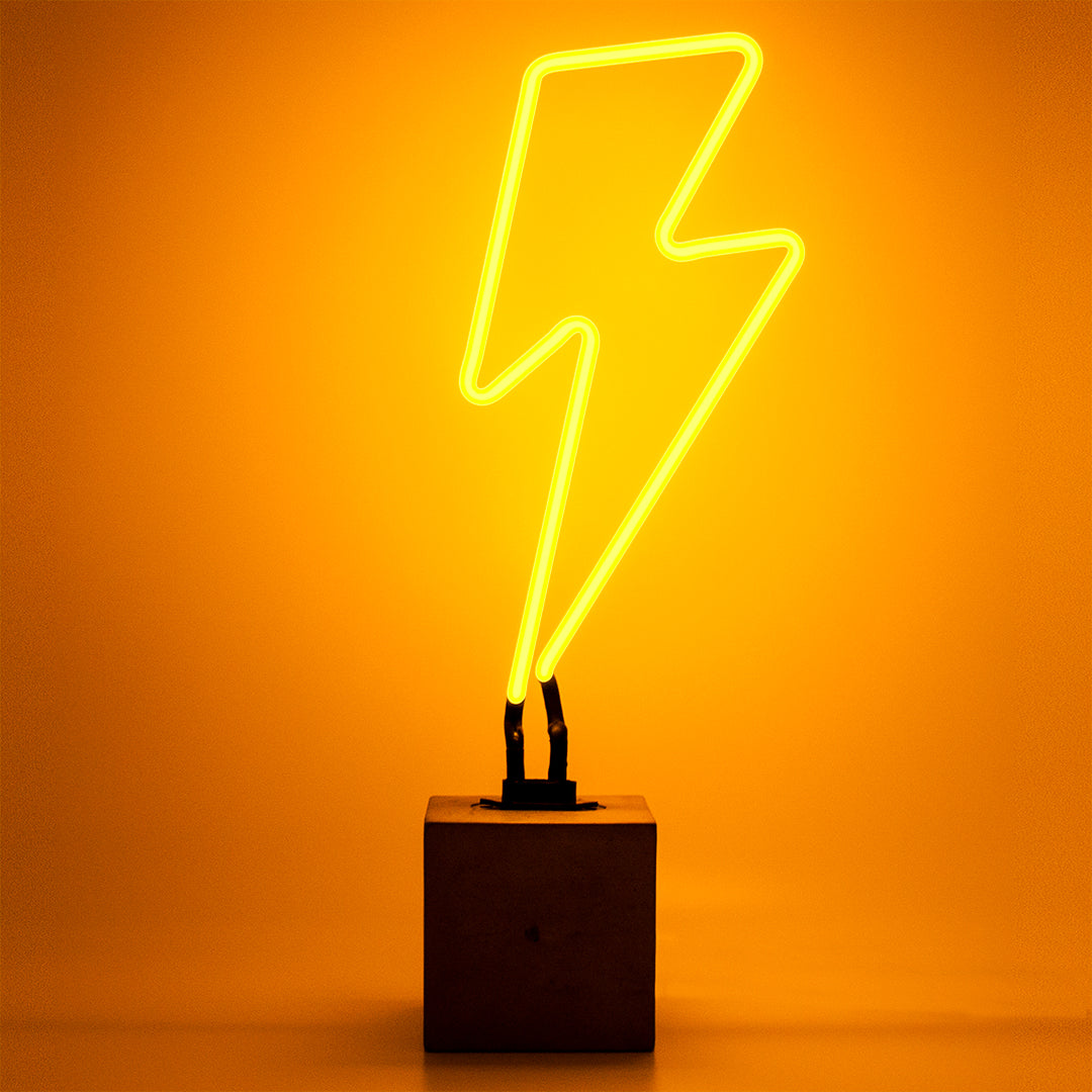 Neon 'Lightning' Sign