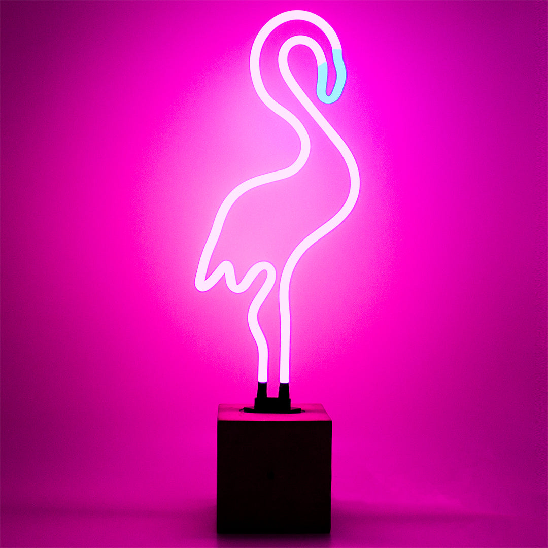 Neon 'Flamingo' Sign