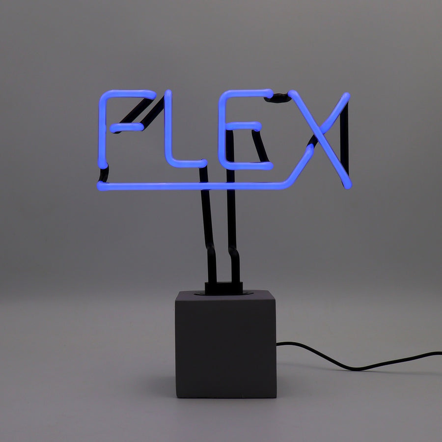 Neon 'Flex' Sign