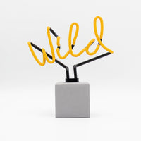 Neon 'Wild' Sign