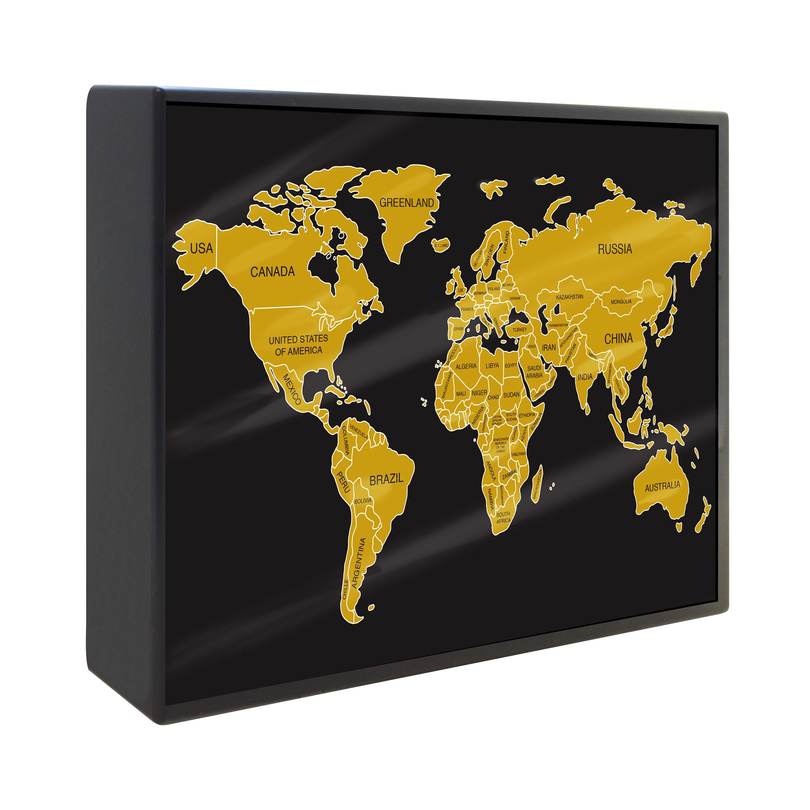 Scratch Lightbox - Map Version – Locomocean USA